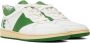 Rhude White & Green Rhecess Low Sneakers - Thumbnail 6