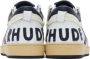 Rhude White & Navy Rhecess Low Sneakers - Thumbnail 2