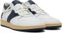 Rhude White & Navy Rhecess Low Sneakers - Thumbnail 4