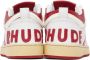 Rhude White & Red Rhecess Low Sneakers - Thumbnail 2
