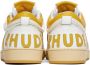 Rhude White & Yellow Rhecess Low Sneakers - Thumbnail 2