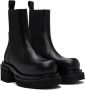 Rick Owens Black Beatle Bogun Chelsea Boots - Thumbnail 4