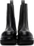 Rick Owens Black Bozo Megatooth Chelsea Boots - Thumbnail 2