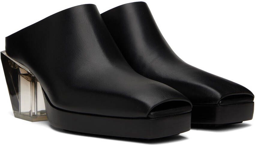 Rick Owens Black Edfu Mules