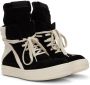 Rick Owens Black Geobasket Sneakers - Thumbnail 4