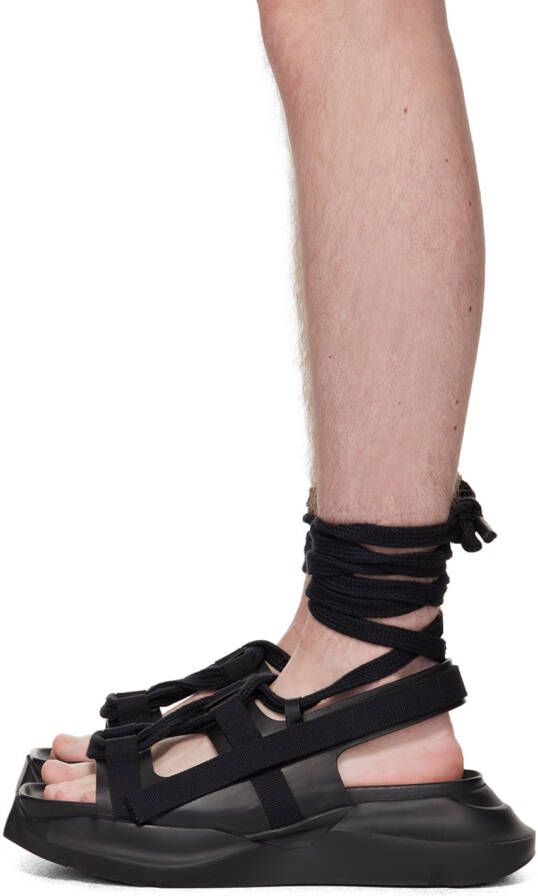 Rick Owens Black Geth Sandals