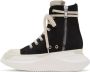Rick Owens DRKSHDW Black Abstract Sneakers - Thumbnail 3