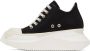Rick Owens DRKSHDW Black & White Abstract Low Sneakers - Thumbnail 3
