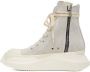 Rick Owens DRKSHDW Gray Abstract Sneakers - Thumbnail 3