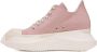 Rick Owens DRKSHDW Pink Abstract Denim Sneakers - Thumbnail 3