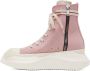 Rick Owens Drkshdw Pink Abstract Sneakers - Thumbnail 3