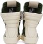 Rick Owens Green Geobasket Sneakers - Thumbnail 2