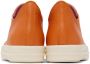 Rick Owens Kids Orange Low Sneakers - Thumbnail 2