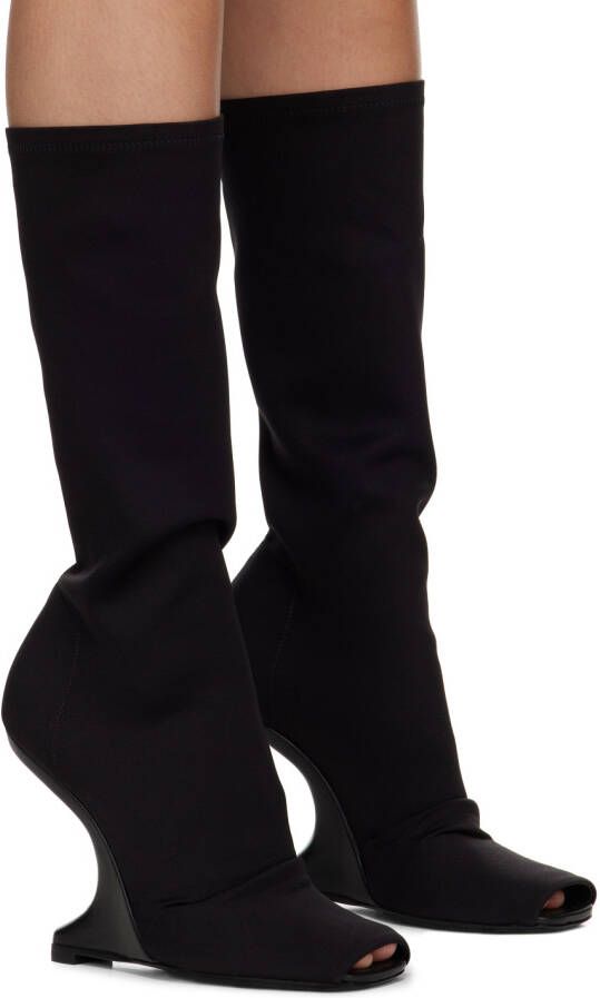 Rick Owens Lilies Black Cantilever 11 Boots