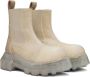 Rick Owens Off-White Beatle Bozo Tractor Boots - Thumbnail 4