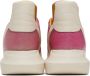 Rick Owens Pink Geo Geth Sneakers - Thumbnail 2