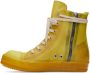 Rick Owens Yellow Transparent Sneakers - Thumbnail 3