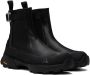 ROA Black Toe Cap Chelsea Boots - Thumbnail 4