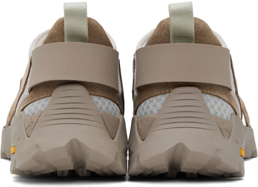 ROA Taupe Cutout Sneakers