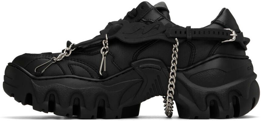 Rombaut Black Boccaccio II Harness Sneakers