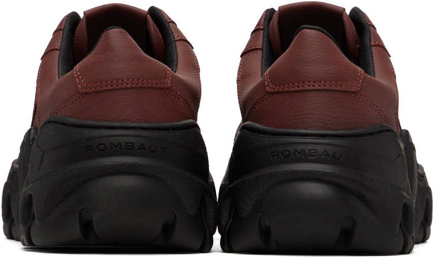 Rombaut Burgundy Boccaccio II Apple Leather Sneakers