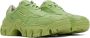 Rombaut Green Boccaccio II Apple Leather Sneakers - Thumbnail 4