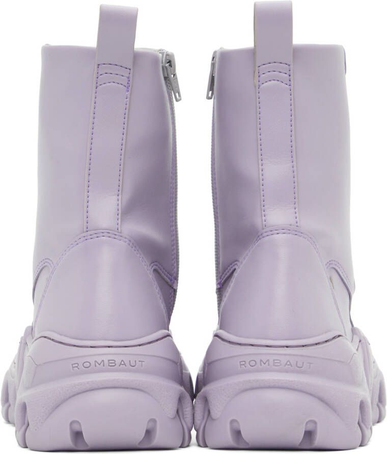 Rombaut Purple Boccaccio II Apple Leather Sneaker Boots