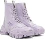 Rombaut Purple Boccaccio II Apple Leather Sneaker Boots - Thumbnail 4