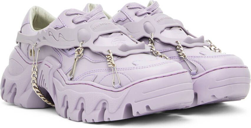 Rombaut Purple Boccaccio II Harness Apple Leather Sneakers