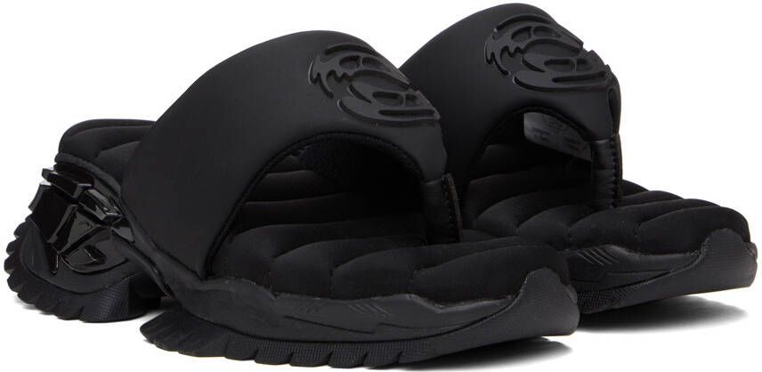 Rombaut SSENSE Exclusive Black Knokke Sandals