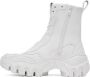 Rombaut White Boccaccio II Ankle Boots - Thumbnail 3