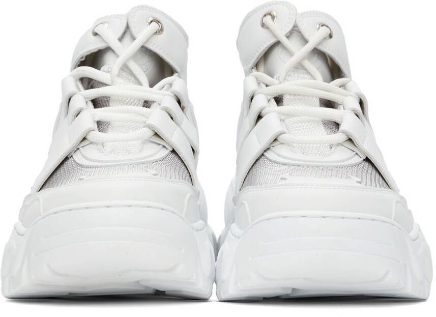 Rombaut White Boccaccio II Future Leather Riot Low Sneakers