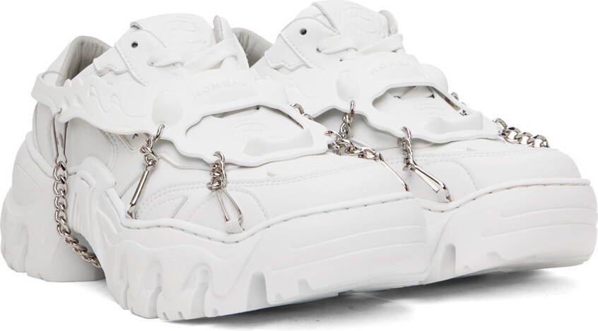 Rombaut White Boccaccio II Harness Sneakers