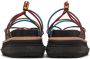 Sacai Black Platform Sandals - Thumbnail 2