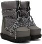 Sacai Gray Lace-Up Ankle Boots - Thumbnail 4