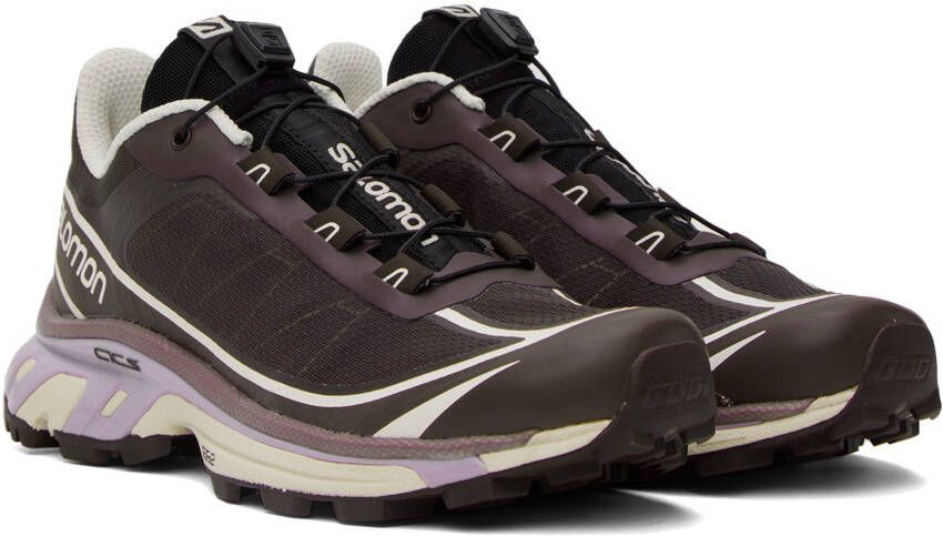 Salomon Black & Purple XT-6 FT Sneakers