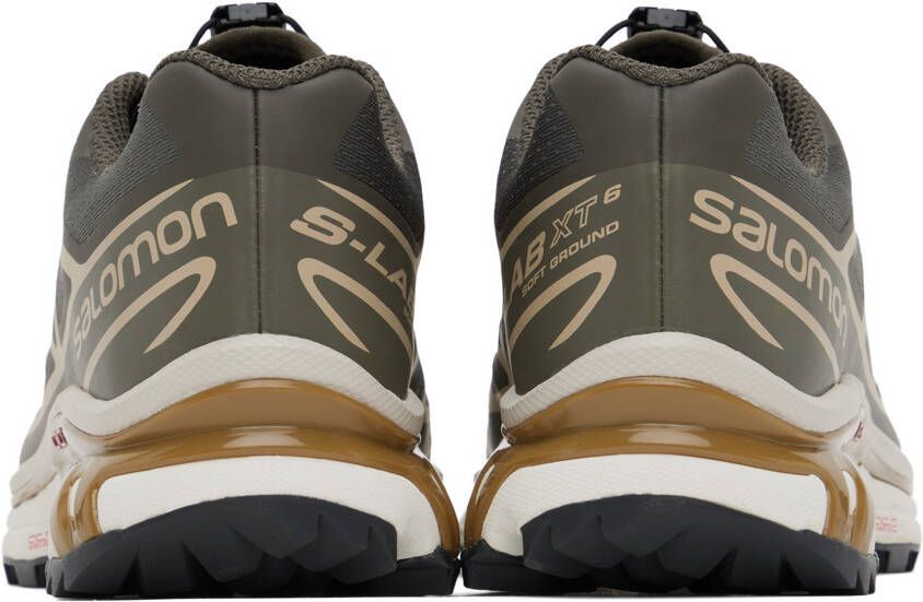 Salomon Khaki XT-6 Sneakers