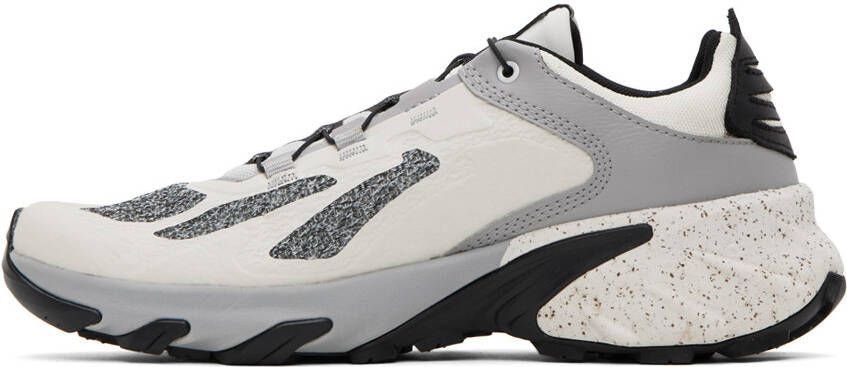 Salomon Off-White & Gray Speedverse PRG Sneakers