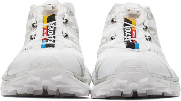 Salomon White Limited Edition XT-6 ADV Sneakers