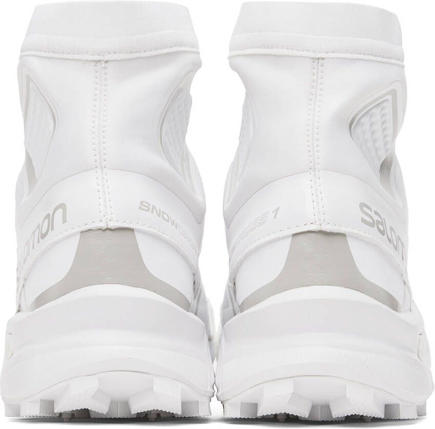 Salomon White Snowcross Sneakers