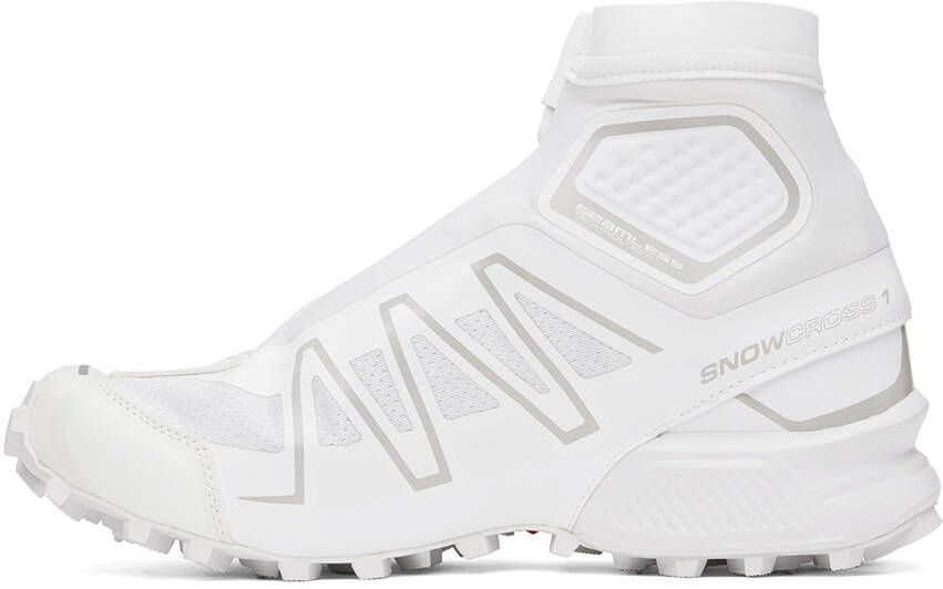 Salomon White Snowcross Sneakers