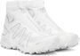 Salomon White Snowcross Sneakers - Thumbnail 4