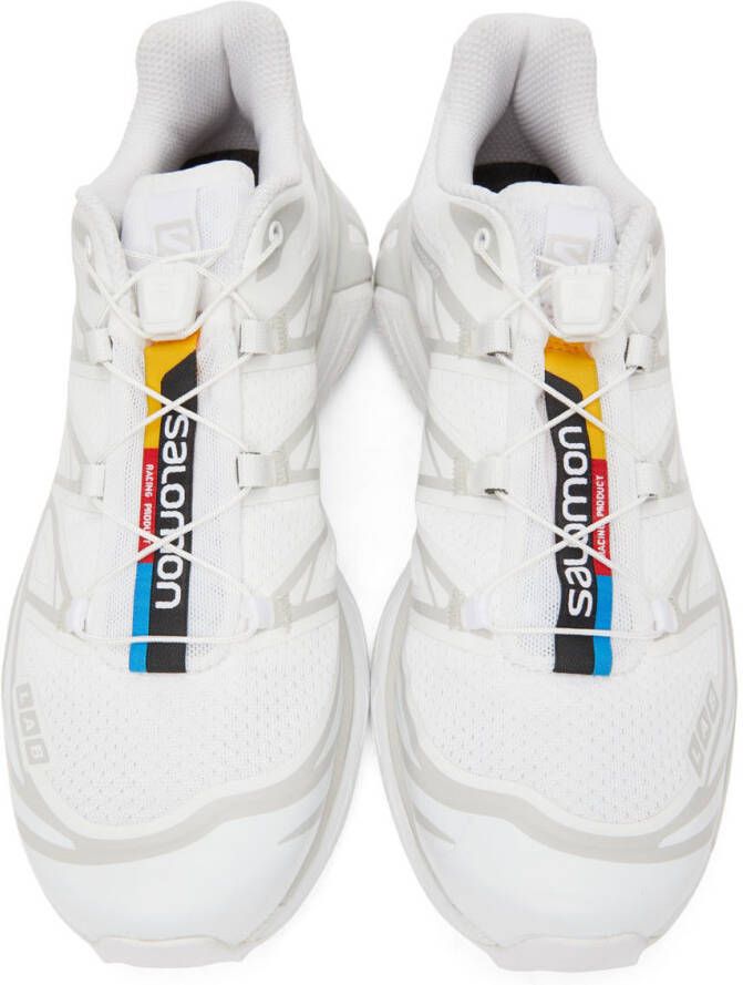 Salomon White XT-6 Sneakers