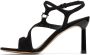 Ferragamo Black Jille Heeled Sandals - Thumbnail 3