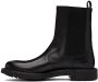 Salvatore Ferragamo Black Leather Chelsea Boots - Thumbnail 3