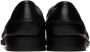 Ferragamo Black Leather Penny Loafers - Thumbnail 2