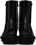 Ferragamo Black Oreste Leather Boots - Thumbnail 2