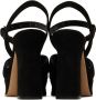 Ferragamo Black Sonya Heeled Sandals - Thumbnail 2