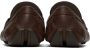 Salvatore Ferragamo Brown Front 4 Loafers - Thumbnail 2