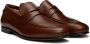 Ferragamo Brown Leather Penny Loafer - Thumbnail 4